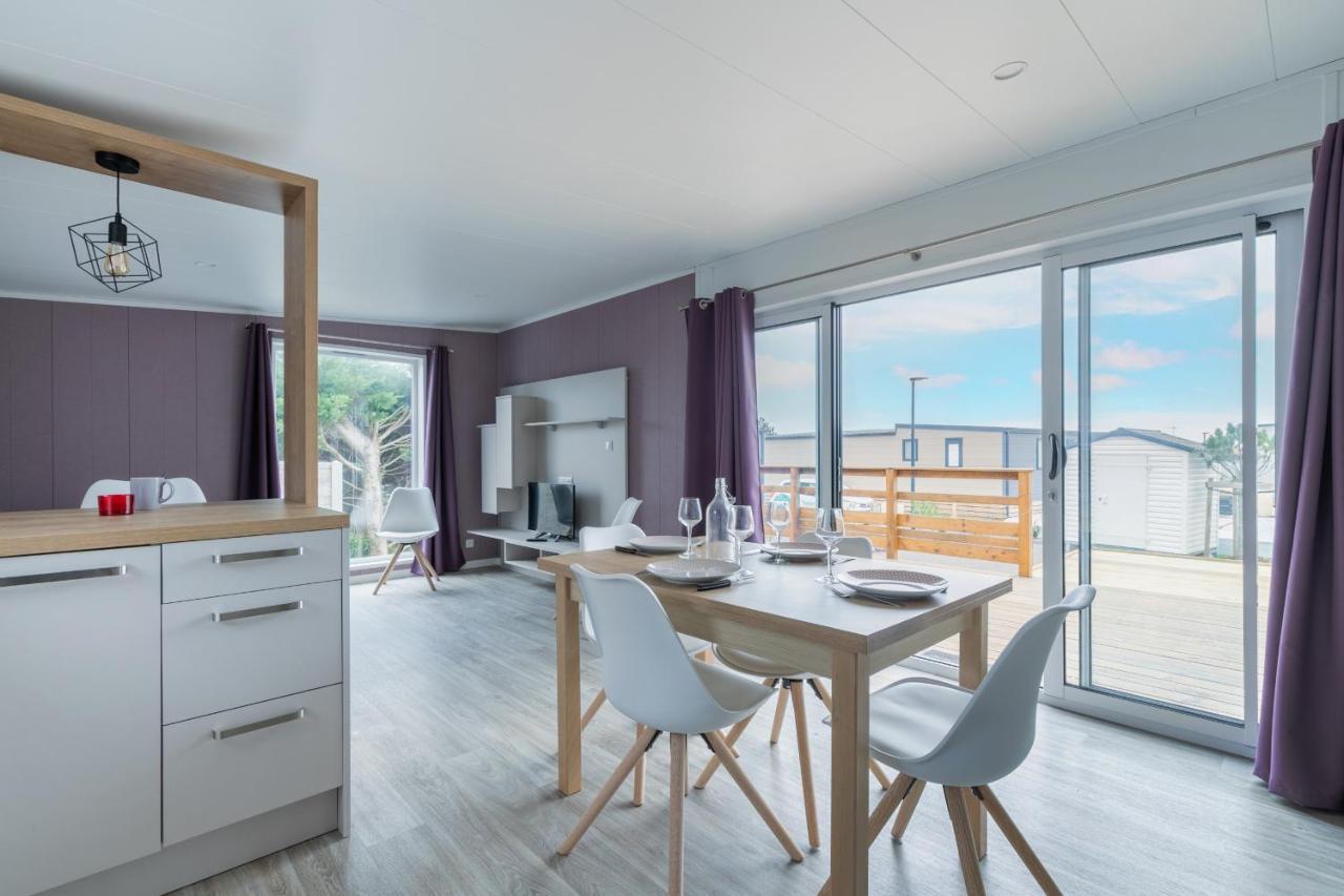 Beau Chalet Pour 4 Pers - Acces Piscine Chauffee Brétignolles-sur-Mer Екстериор снимка