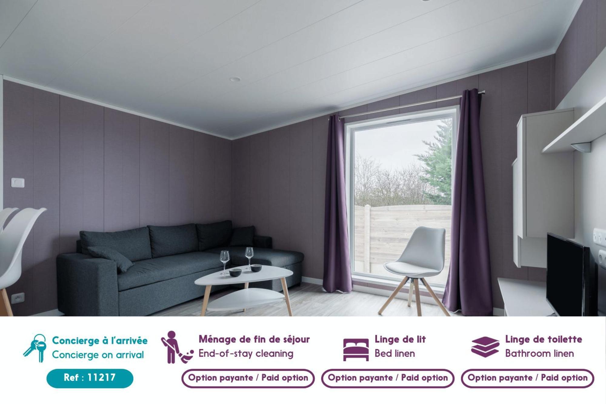 Beau Chalet Pour 4 Pers - Acces Piscine Chauffee Brétignolles-sur-Mer Екстериор снимка
