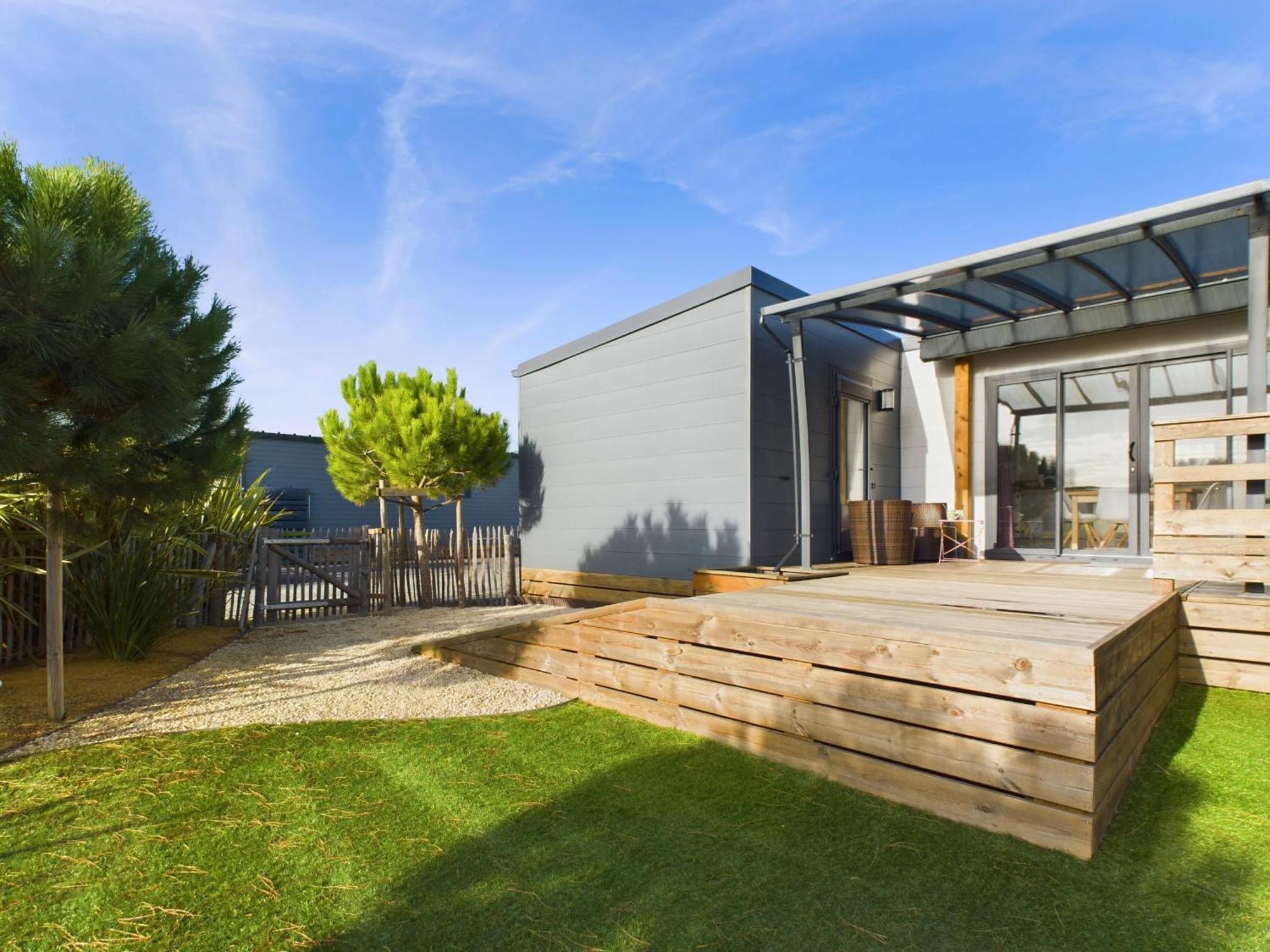 Beau Chalet Pour 4 Pers - Acces Piscine Chauffee Brétignolles-sur-Mer Екстериор снимка